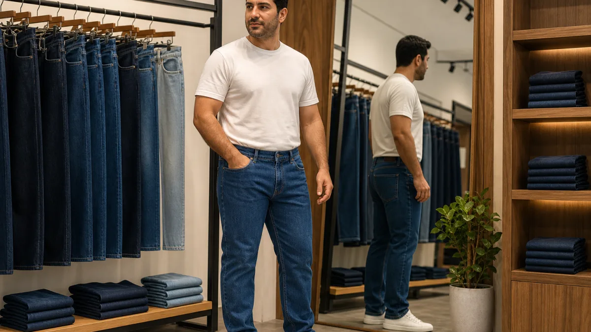 شلوار جین سایز ۴۶ کدام مدل؟