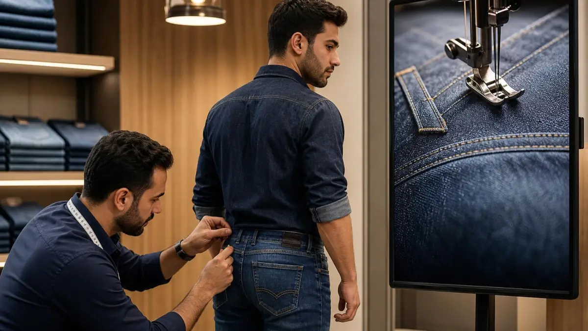 شلوار ارزان جین از نظر دوام
