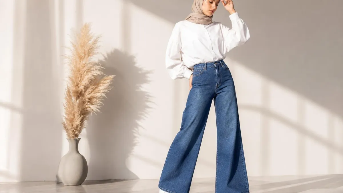 شلوار جین شافل