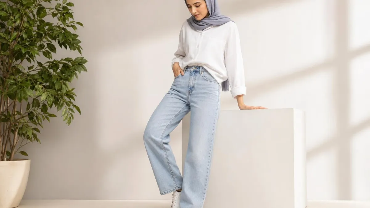 شلوار جین روشن